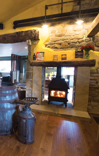 The Barn Bar & Restaurant at Woodhouse Farm Holiday Park, Winksley