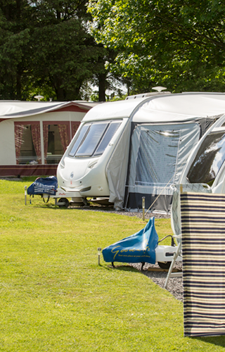 Woodhouse Farm generous tourer pitches